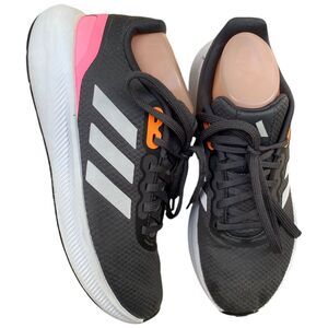 Adidas Run Falcon 3.0 Training Shoes Gray Pink Sneaker Shoe women's size 8